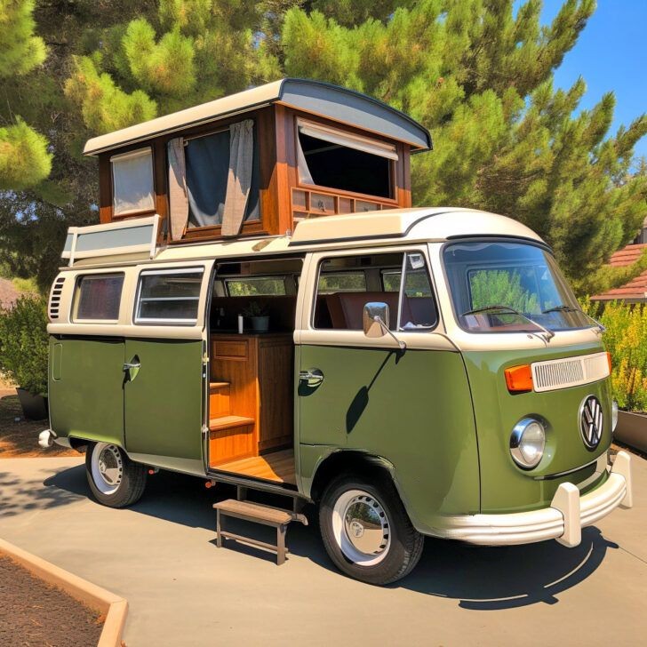 Volkswagen Hippie Buses Transformed: Adding a Second Level for RV ...