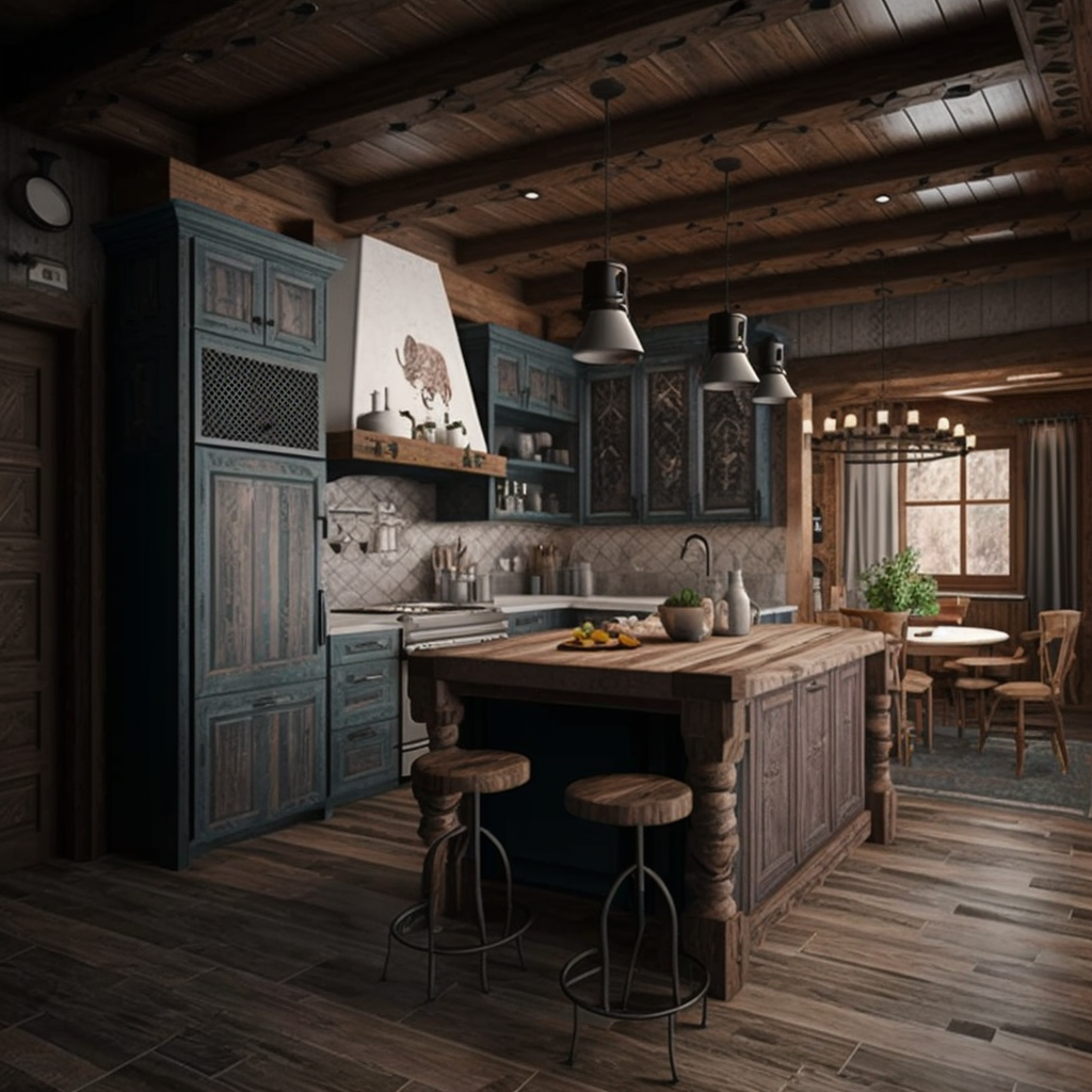 Rustic kitchen design inspiration