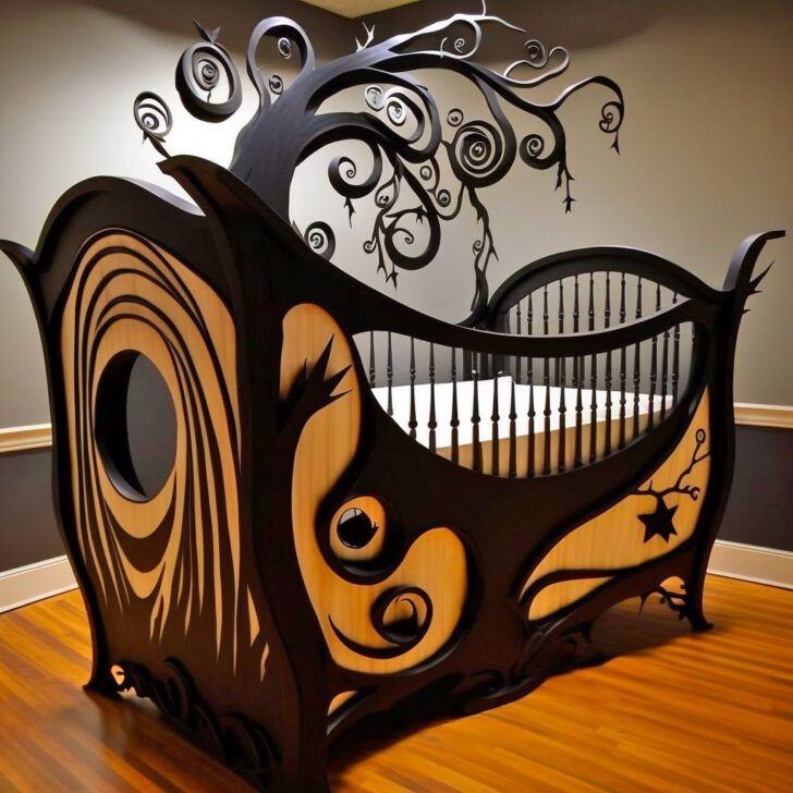 Nightmare Before Christmas-Inspired Crib Designs