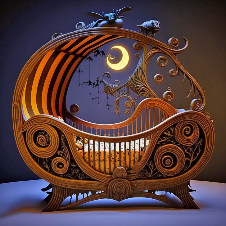Nightmare Before Christmas Cribs: Spooky Comfort for Your Little One