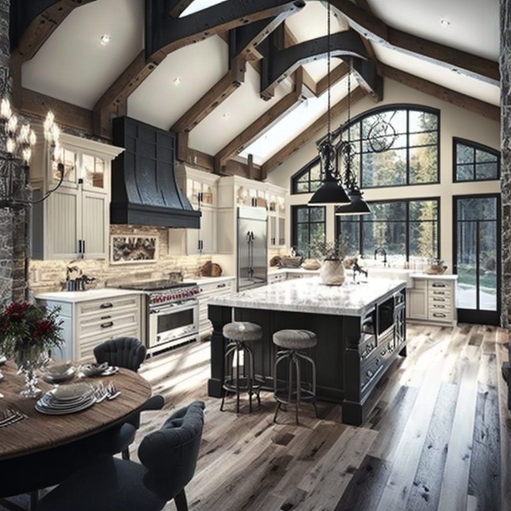 Farmhouse kitchen design inspiration