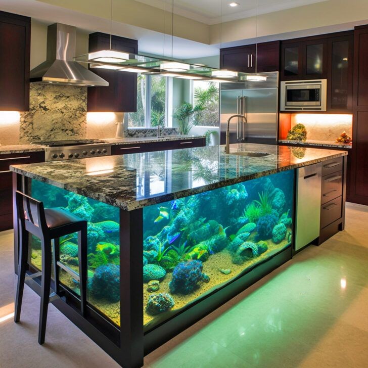 Customizing Your Kitchen Island with Marine Life