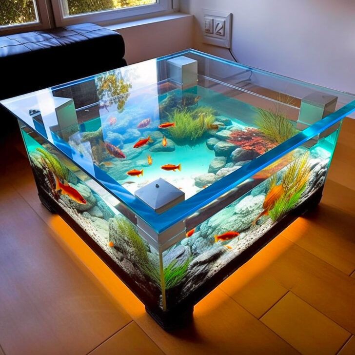 coffee table aquariums