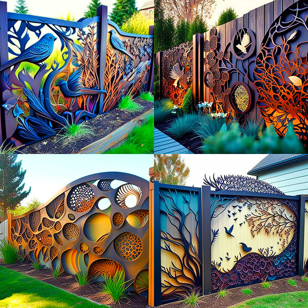 Unique and Creative Yard Fence Designs