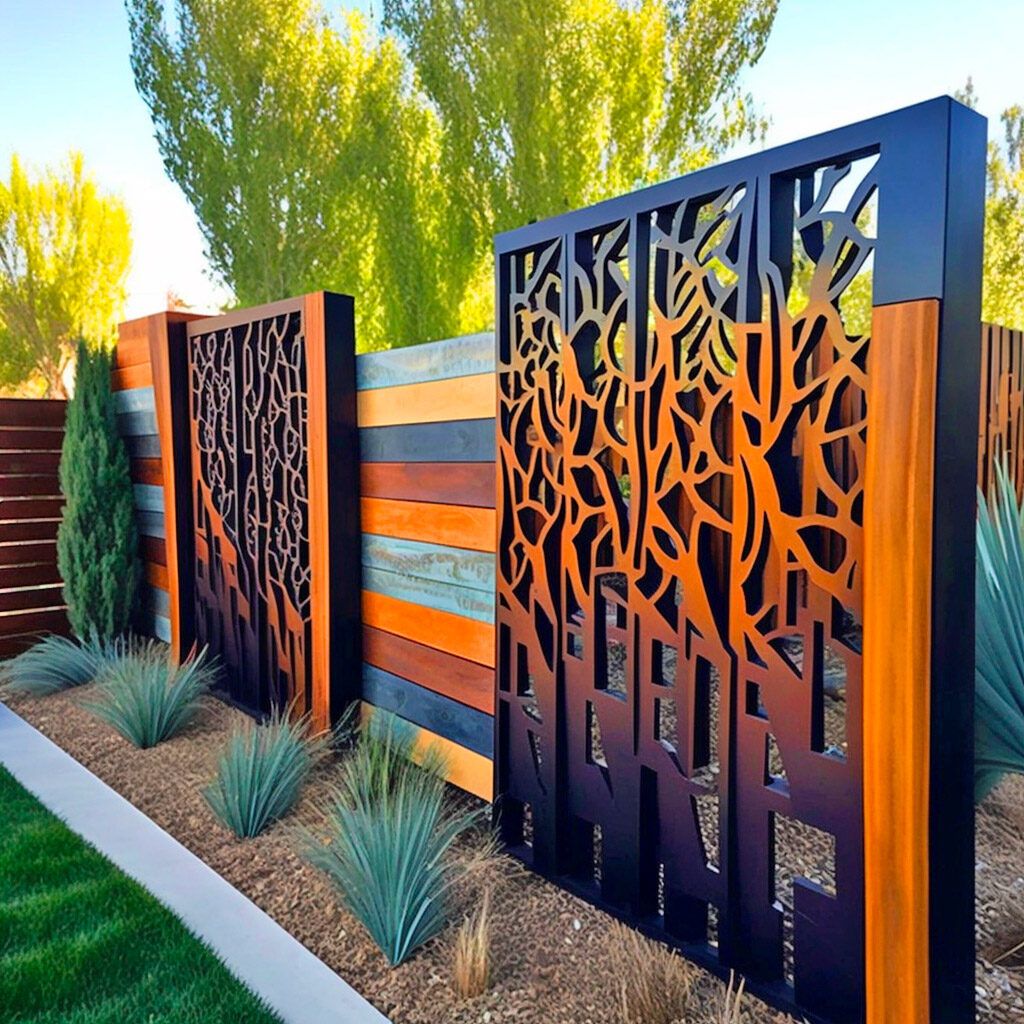 Unique and Creative Yard Fence Designs