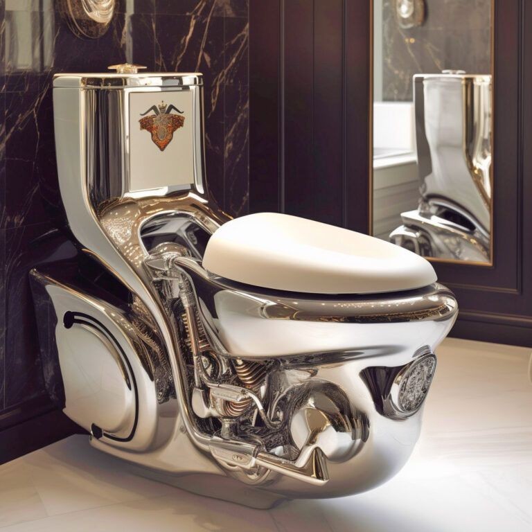 These extraordinary Harley-Davidson toilets
