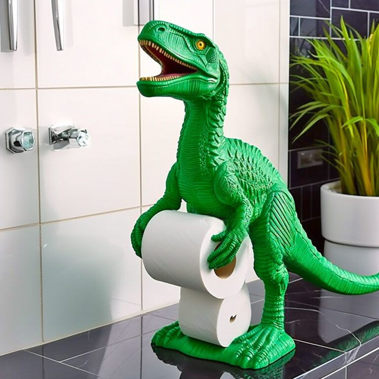 Unique Design Features of Dinosaur Toilet Paper Holders