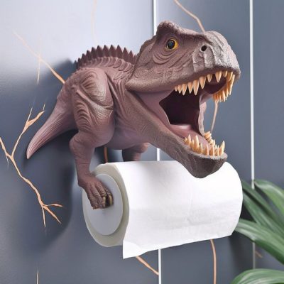 Dinosaur Toilet Paper Holdernull