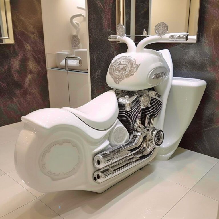 Harley-Davidson Inspired Toilets: The Perfect Toilet for Motorcycle Aficionados