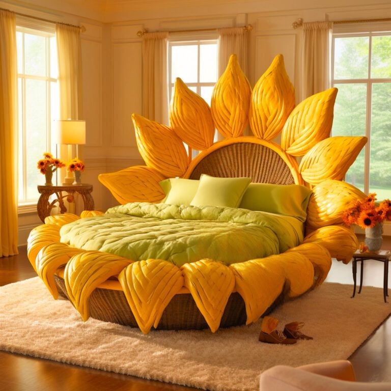 Choosing the Perfect Size and Material for Your Sunflower Shaped Bed