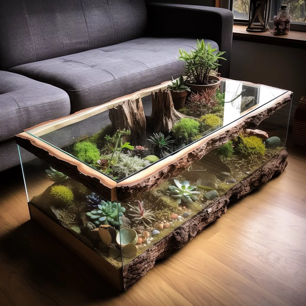 Terrarium Coffee Tables: The Green Oasis Your Home Has Been Missing