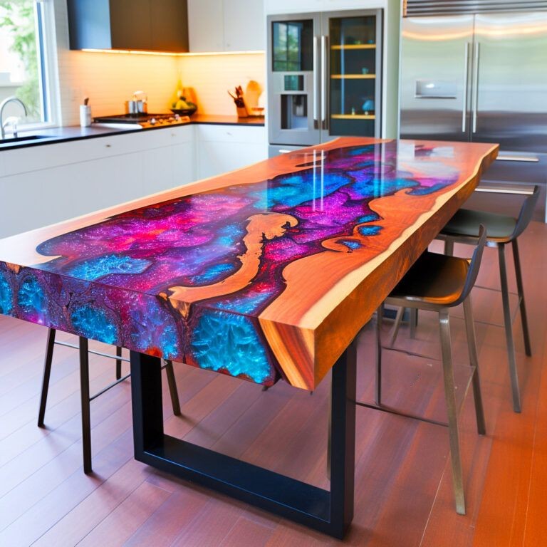 These Geode and Epoxy Kitchen Islands Are Unearthing a New Level of Luxe –  Inspiring Designs