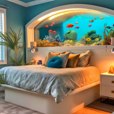 Sleeping With The Fishes In Style: Explore These Amazing Aquarium Beds