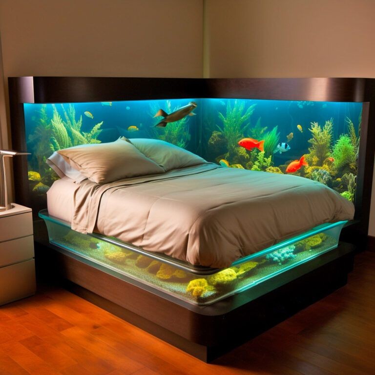 How often do I need to clean my aquarium bed?