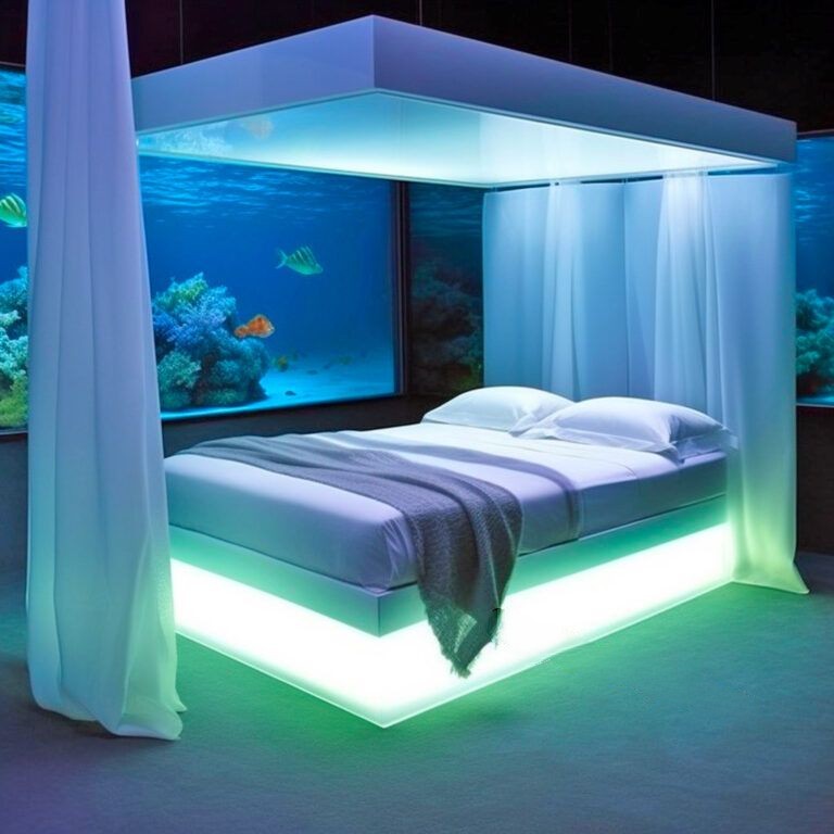 Benefits of Aquarium Beds for Relaxation and Aesthetics