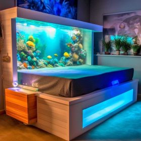 Sleeping With The Fishes In Style: Explore These Amazing Aquarium Beds