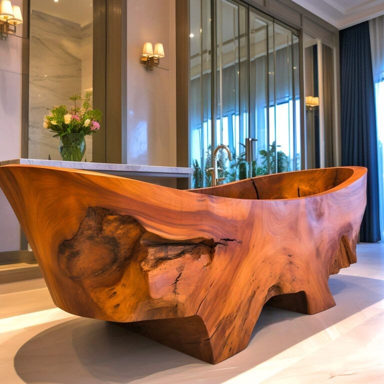 How to Choose: Factors to Consider When Buying a Live Edge Wooden Bathtub