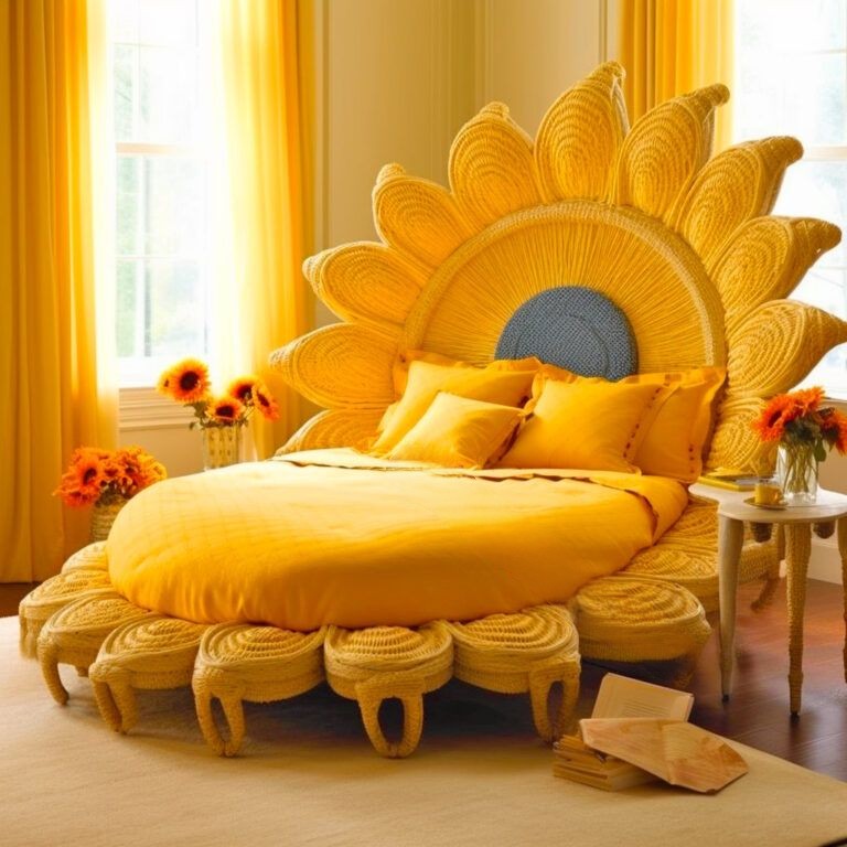 Natural Elements alongside a Sunflower Bed