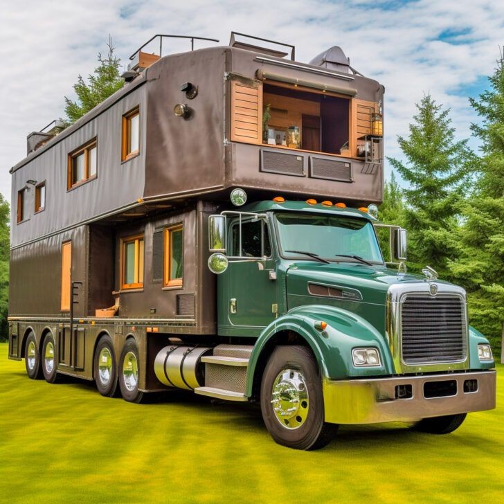 Must-have features for a semi-truck RV