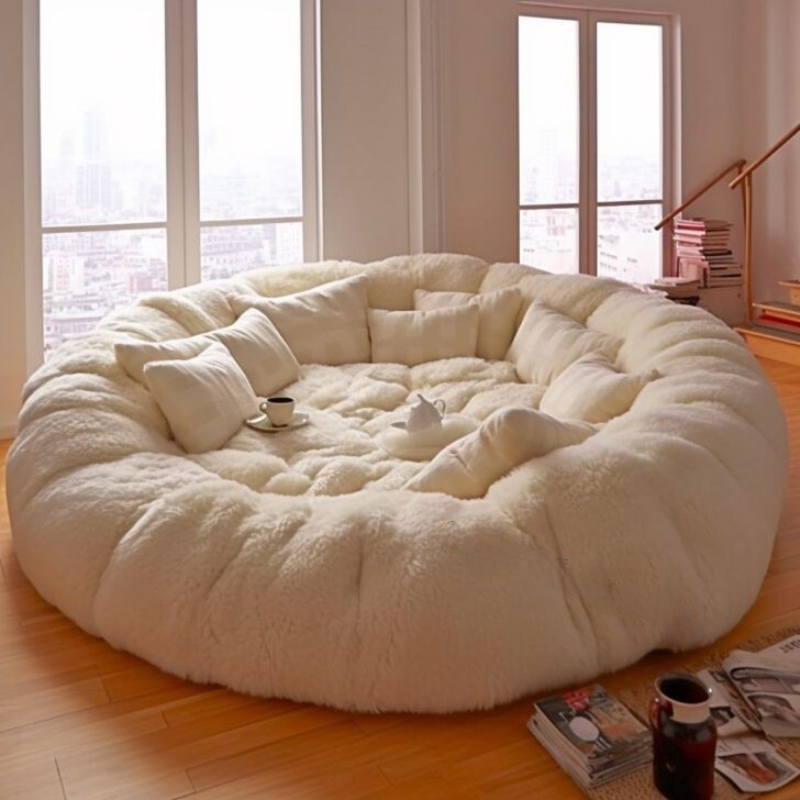 Find out why a giant circular sofa is a must-have for those seeking unparalleled comfort and luxury.
