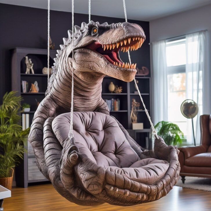 Unveiling the Viral Sensation: Hanging Dinosaur Loungers on TikTok