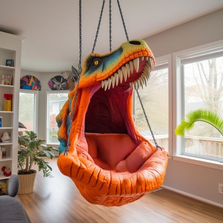 Creating Excitement: The Unique Appeal of Hanging Dinosaur Loungers