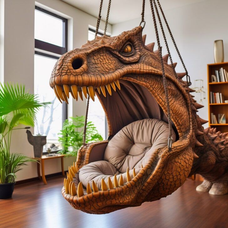 Features of Hanging Dinosaur Loungers: Bringing the Jurassic Age to Life