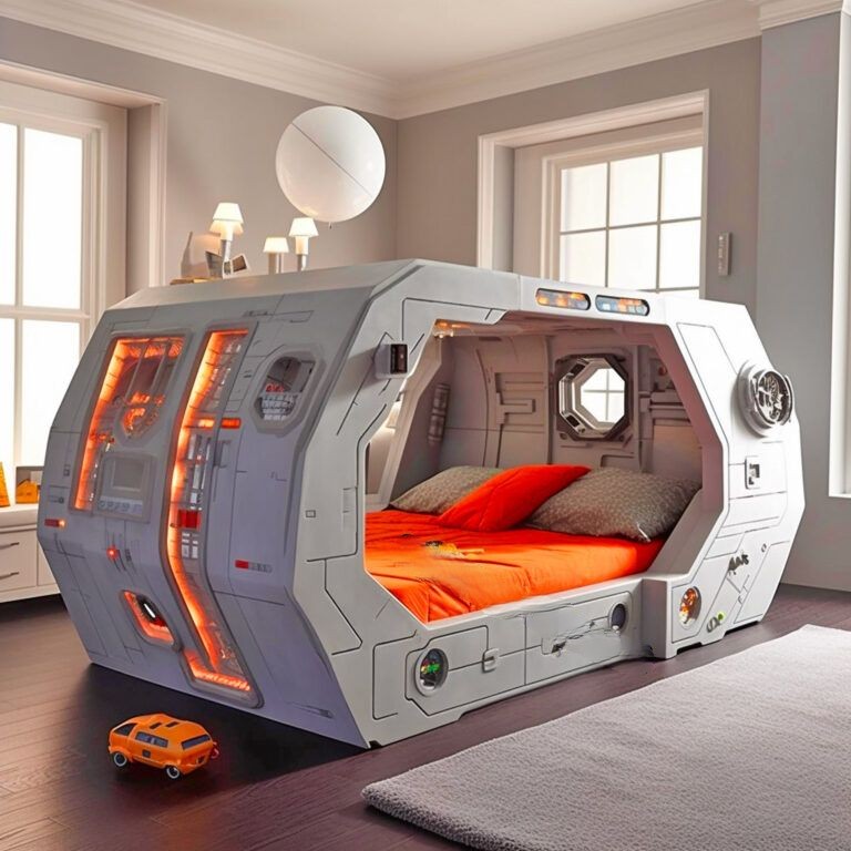 Incorporate minimalist designs and clean lines to create a contemporary Star Wars-themed space.