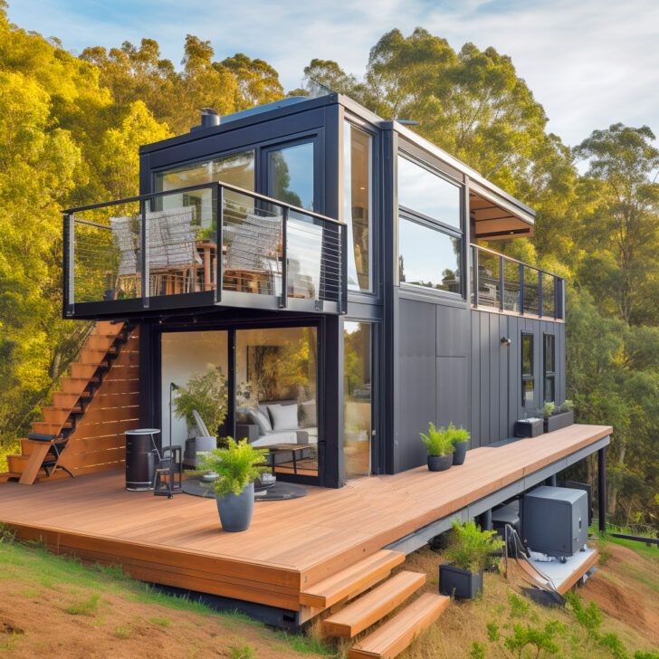 20+ Incredible Luxury Modern Tiny Homes With Huge Windows and Decks –  Inspiring Designs