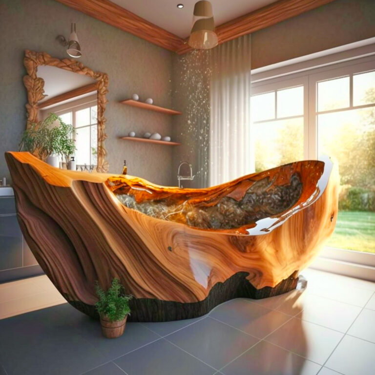 Price Range: Understanding the Cost of Live Edge Wooden Bathtubs