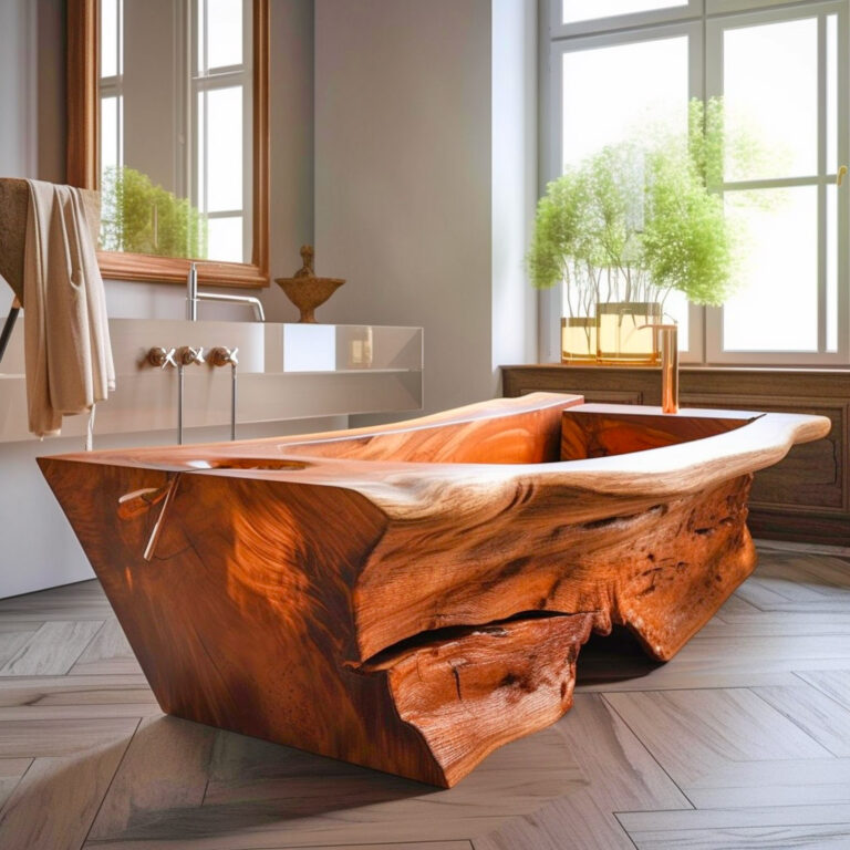 Where to Buy: Finding High-Quality Live Edge Wooden Bathtubs