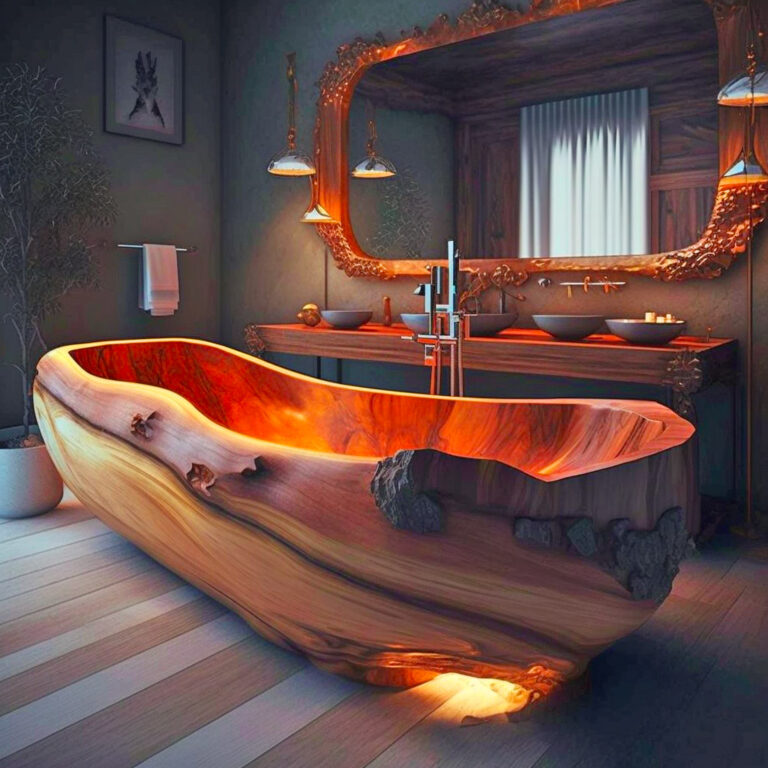 Durability and Maintenance: Caring for Your Live Edge Wooden Bathtub