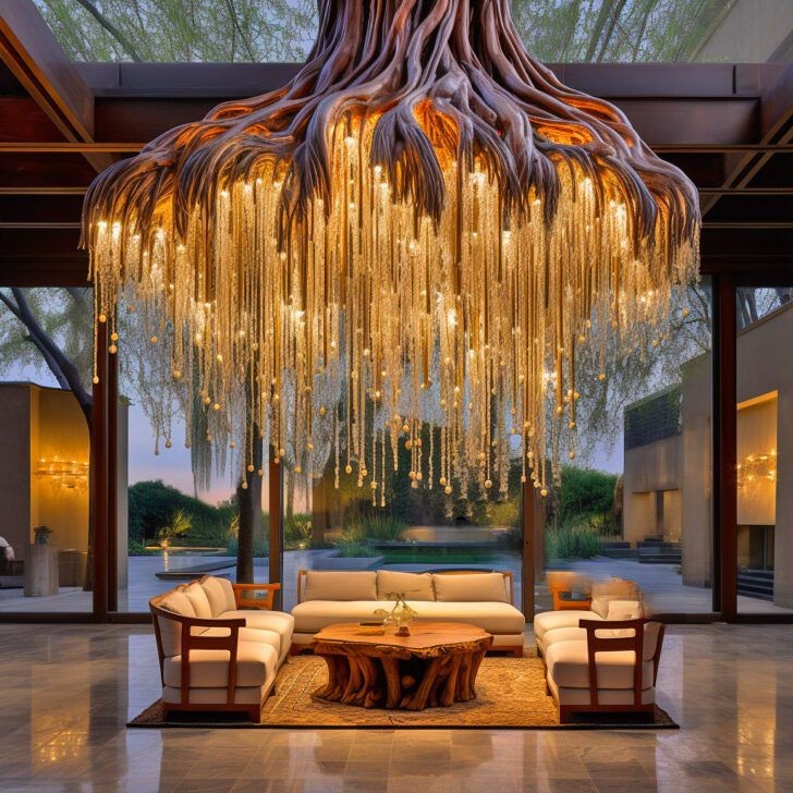 Bronze Branches Chandeliers as Elegant Fixtures