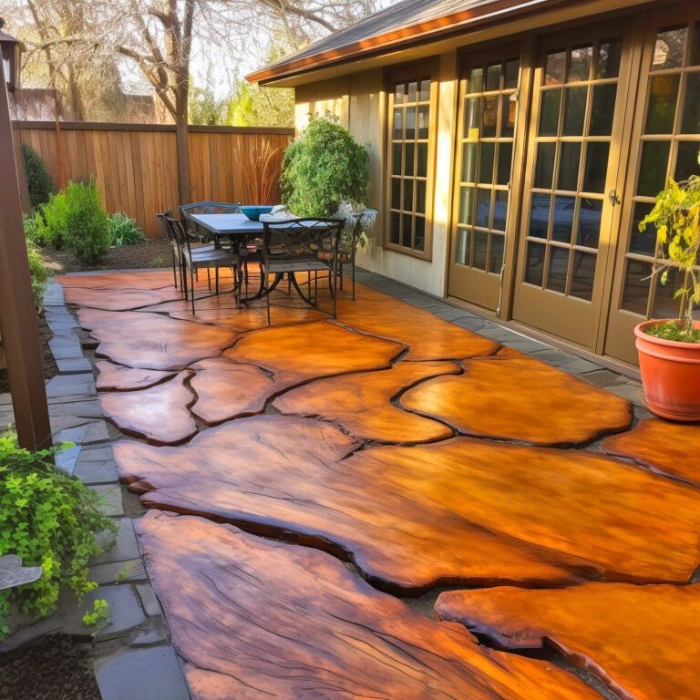 Stamped Concrete That Looks Like Wood: A Guide to Achieving a Wood-Like Finish