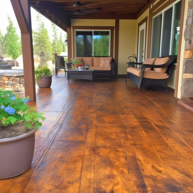 The Basics of Wood Stamped Concrete