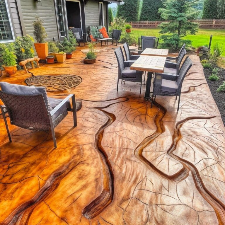 Stamped Concrete That Looks Like Wood: A Guide to Achieving a Wood-Like Finish