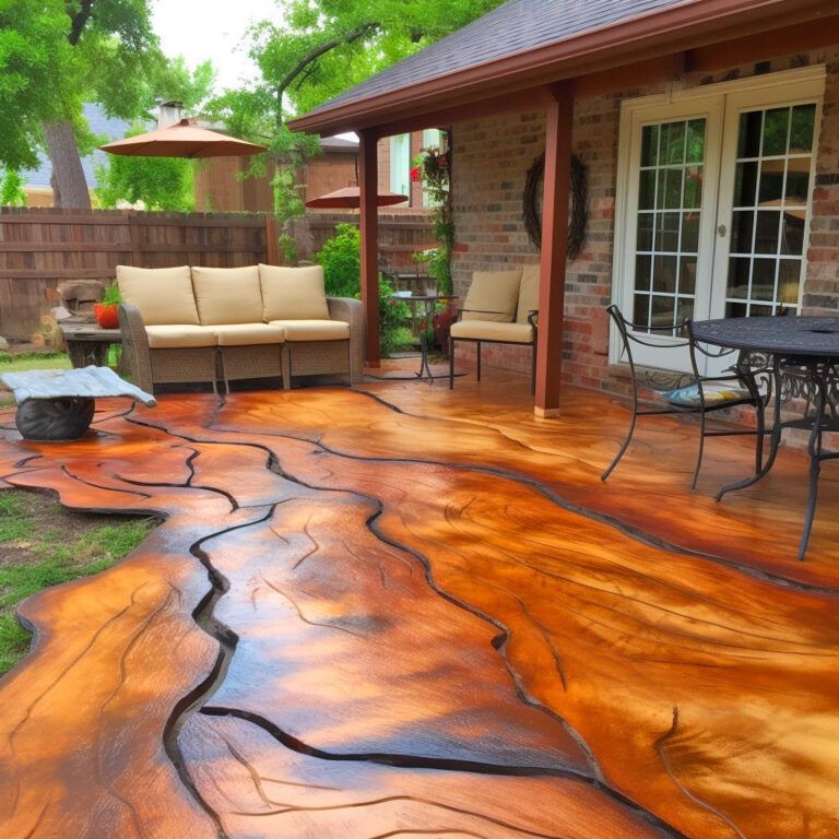 Stamped Concrete That Looks Like Wood A Guide to Achieving a WoodLike