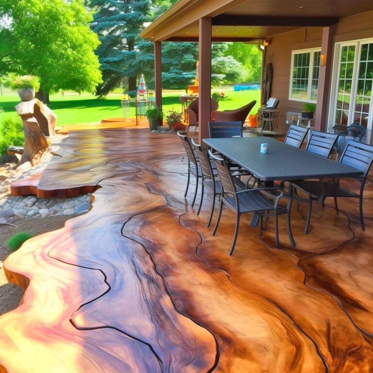 Trends in Decorative Concrete for a Faux Wood Appearance