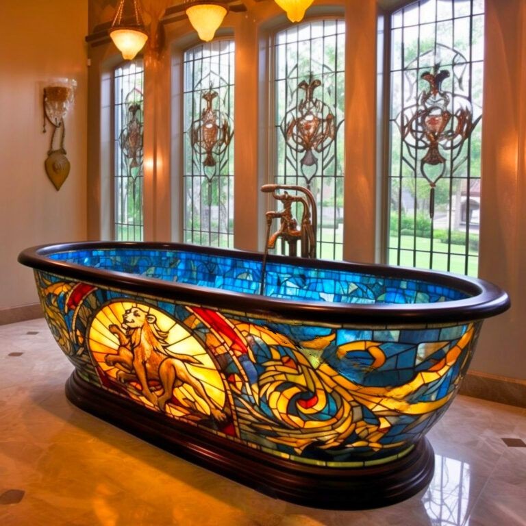 Investing in the Timeless Elegance of Stained Glass Bathtubs