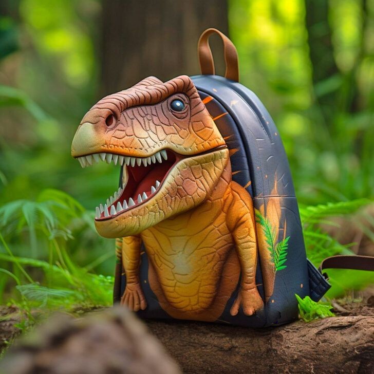 The Appeal of 3D Dinosaur Shaped Backpacks