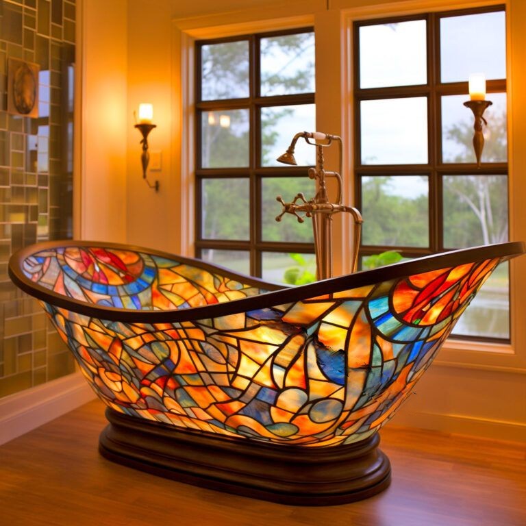 Stained Glass Bathtubs: A Unique and Luxurious Addition to Your Home