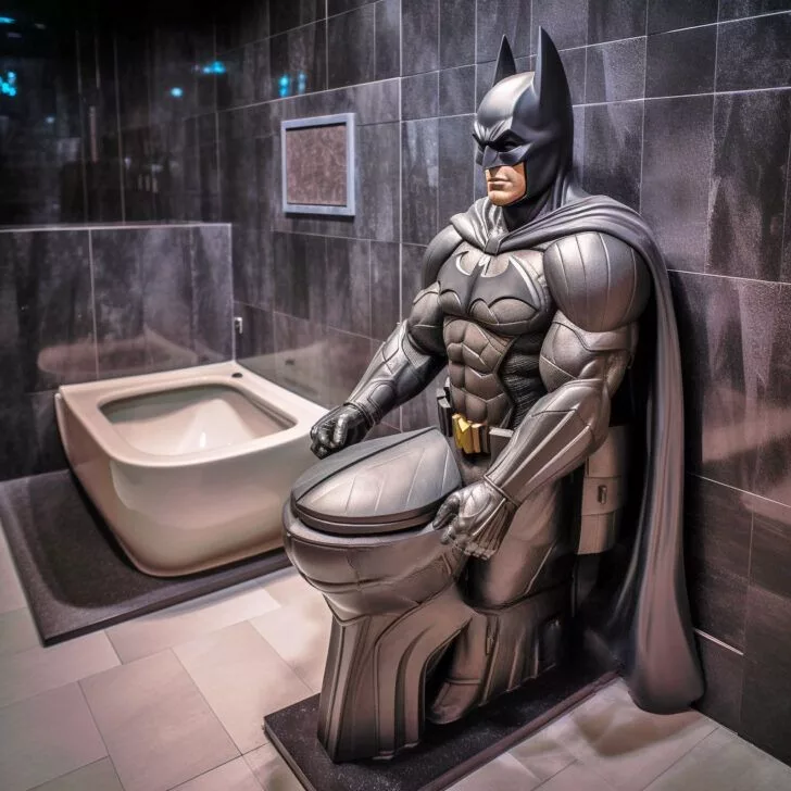 Discover the innovative and stylish features of the Batman Toilet, a superhero-inspired bathroom fixture.