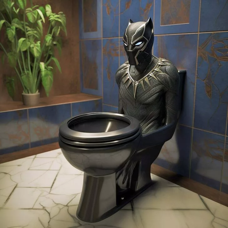 Description and design of the Black Panther Toilet