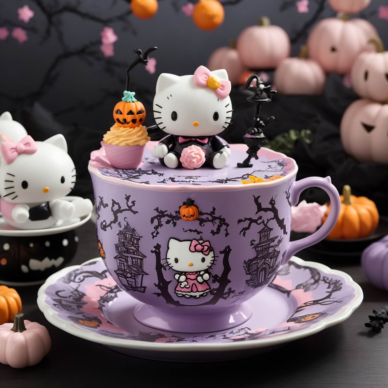 Hello Kitty Halloween Mugnull