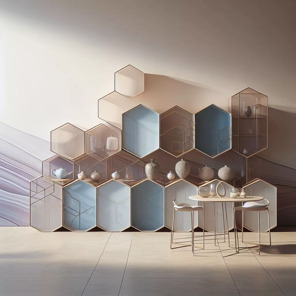 Design Inspiration for Hexagon Shelves