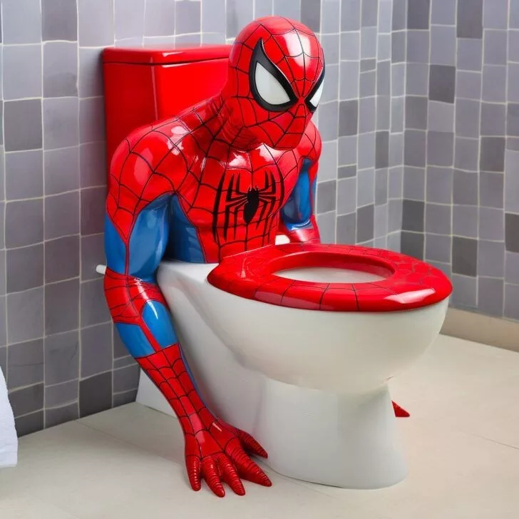 Discover the amazing features and unique design of the Spiderman Toilet