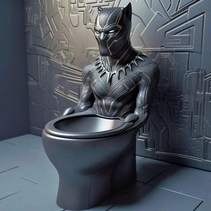 Description and design of the Black Panther Toilet