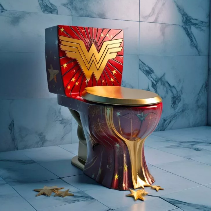 The Amazing Wonder Woman Toilet: A Look at its Description and Design