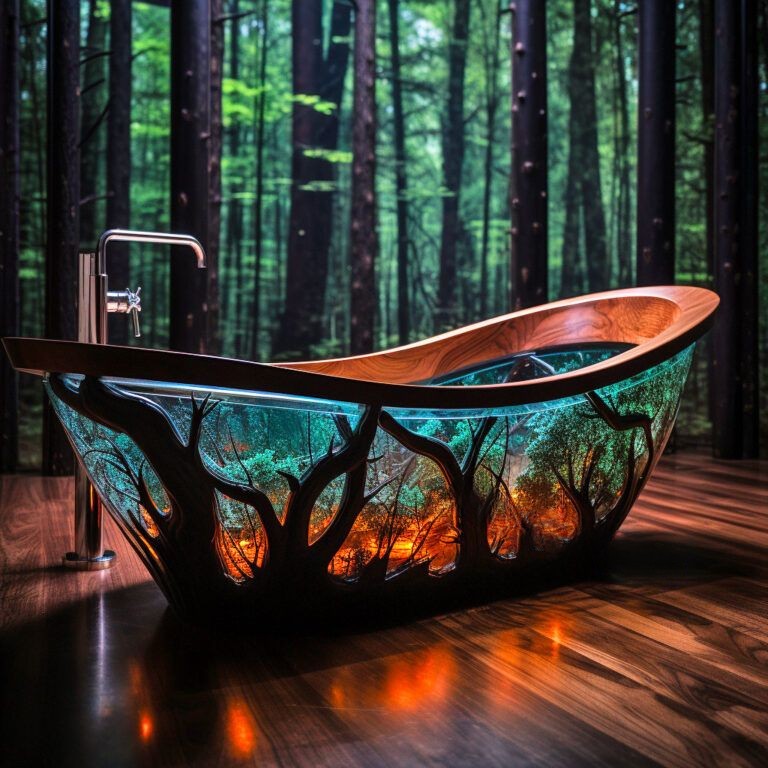 Combining Natural and Modern Elements in Bathtubs