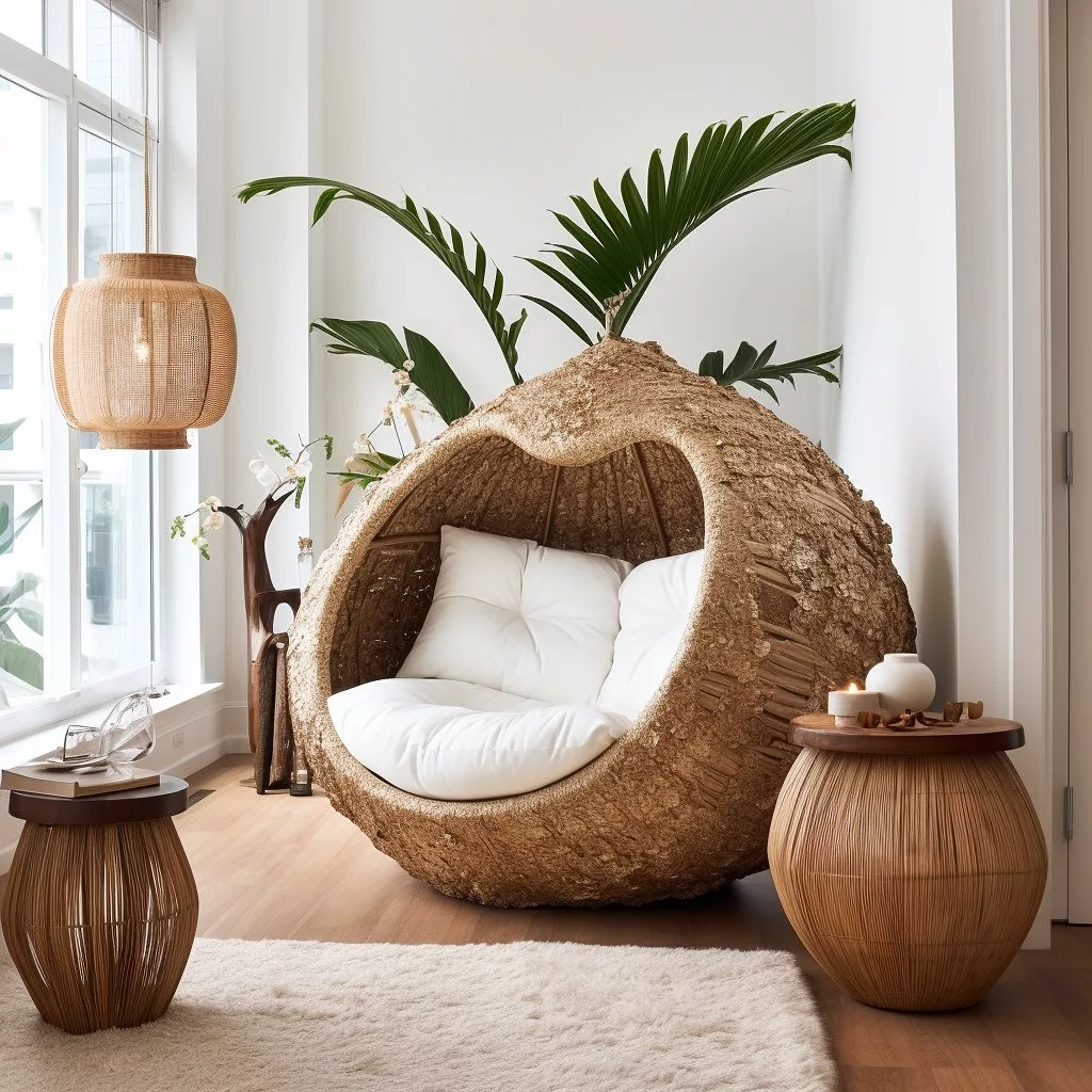 Design and Features of the Nelson Coconut Lounge Chair